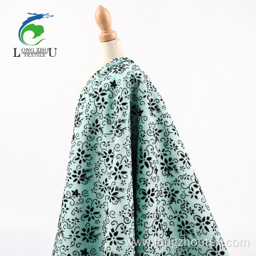 100D Flocked Chiffon Fabric